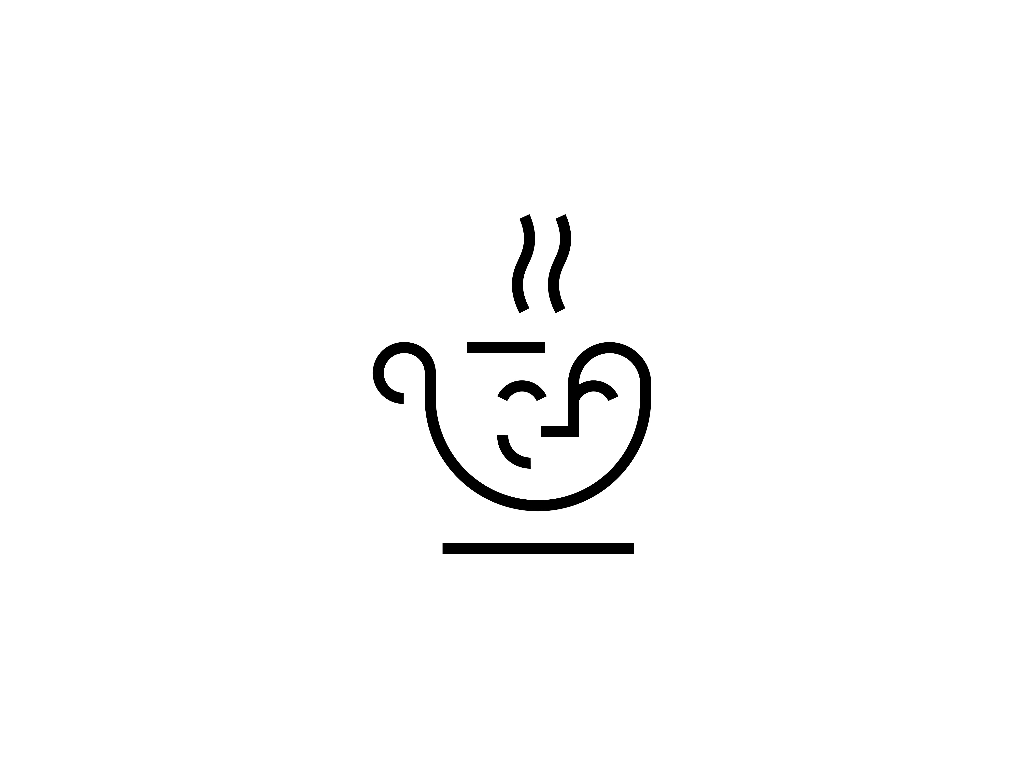 Minimalist Line Coffee Cup image 1