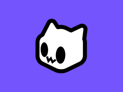 Cute Cat Mascot Logo Design