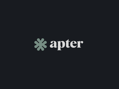 Apter Logo Design