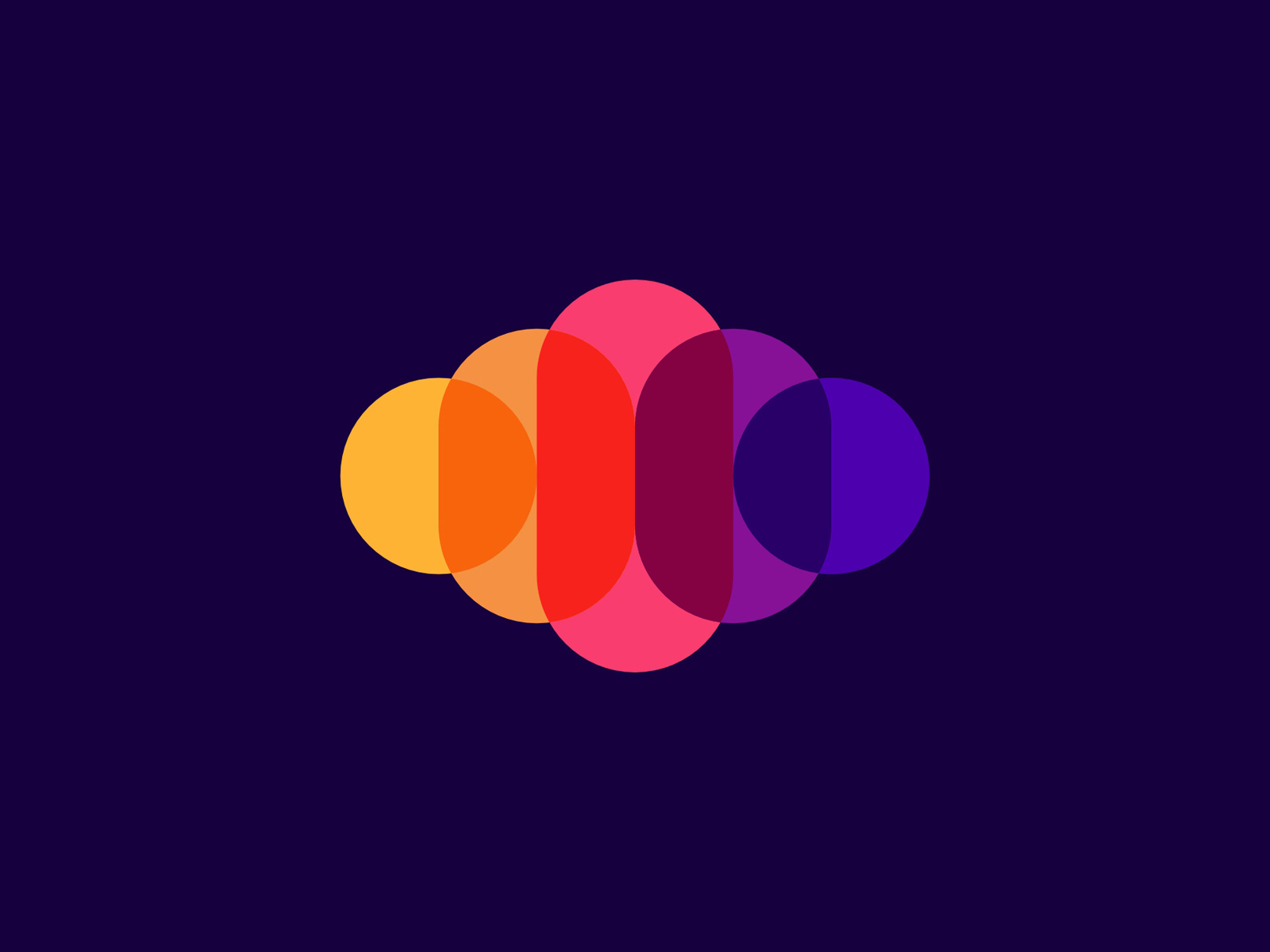 Colorful Data Cloud Mark image 1