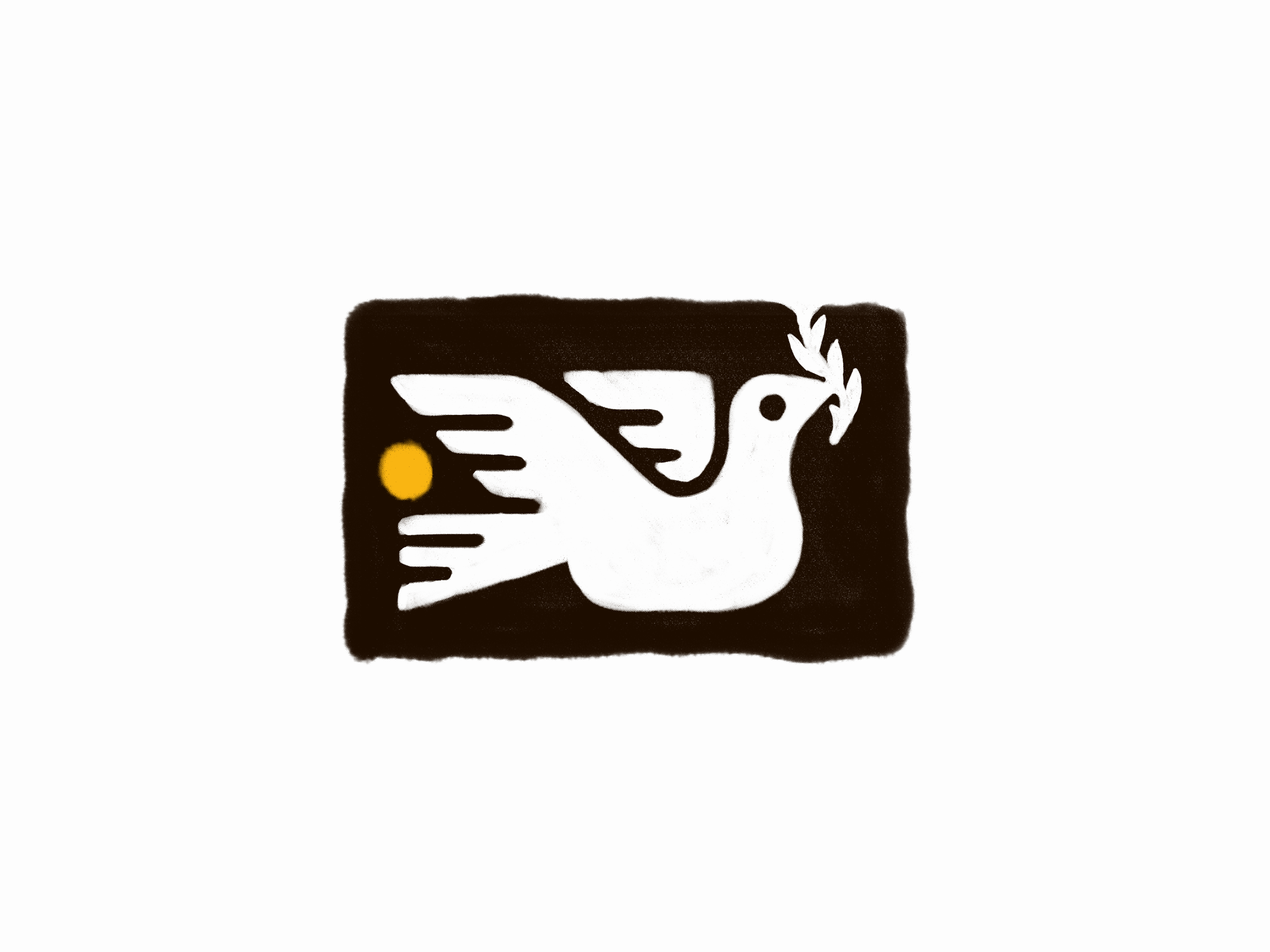 Dove with Olive Branch Mark image 1