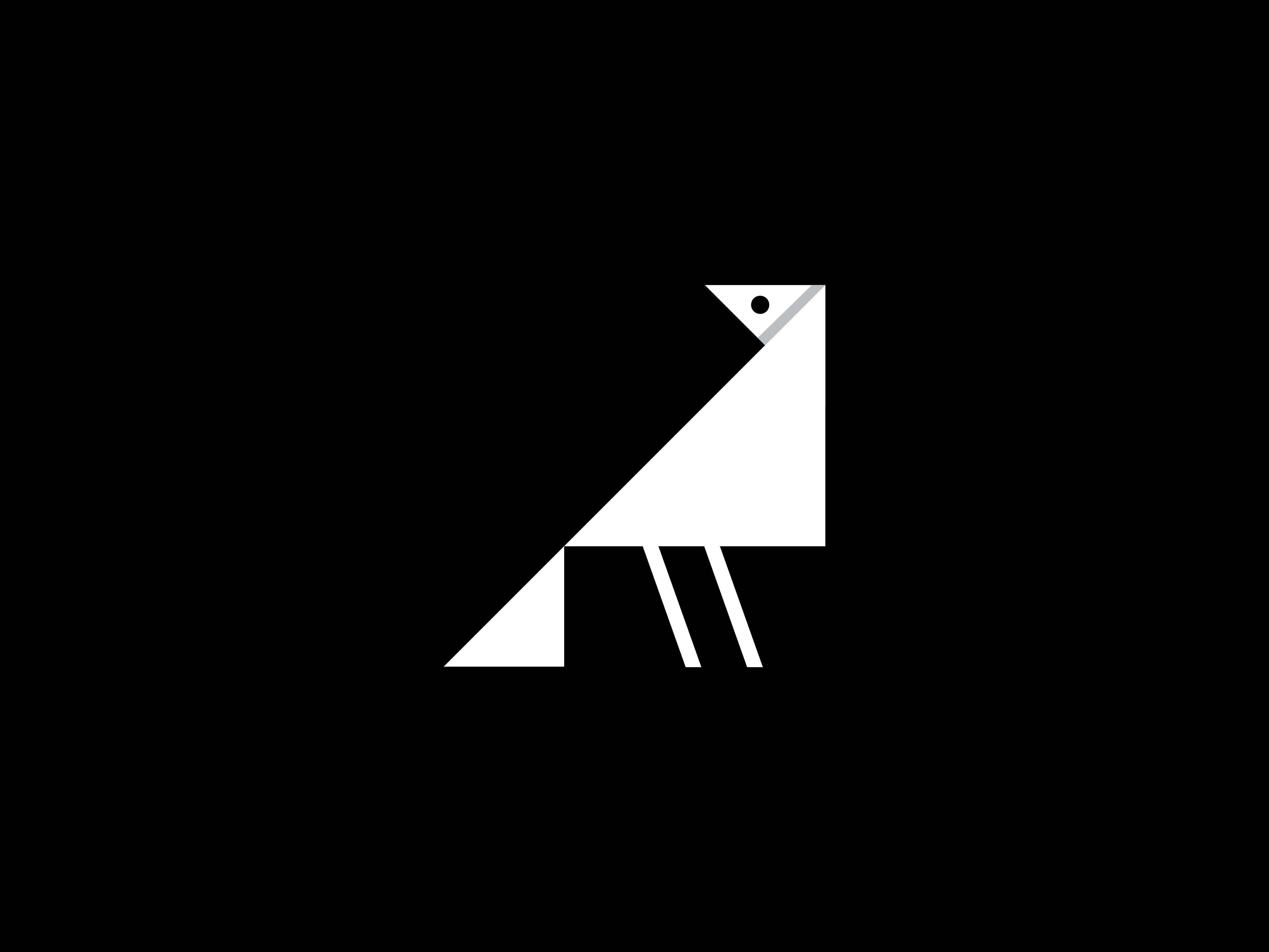 Minimalist Geometric Bird image 1