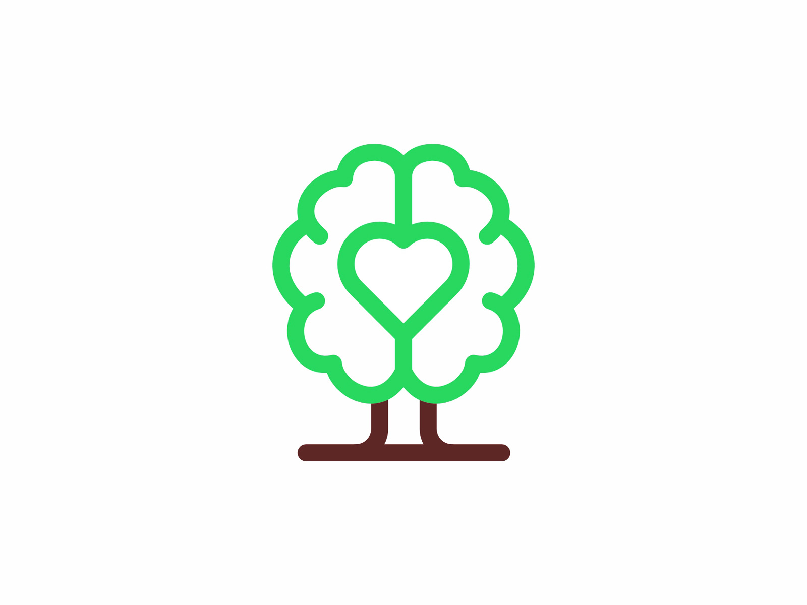 Brain Heart Tree Mark image 1