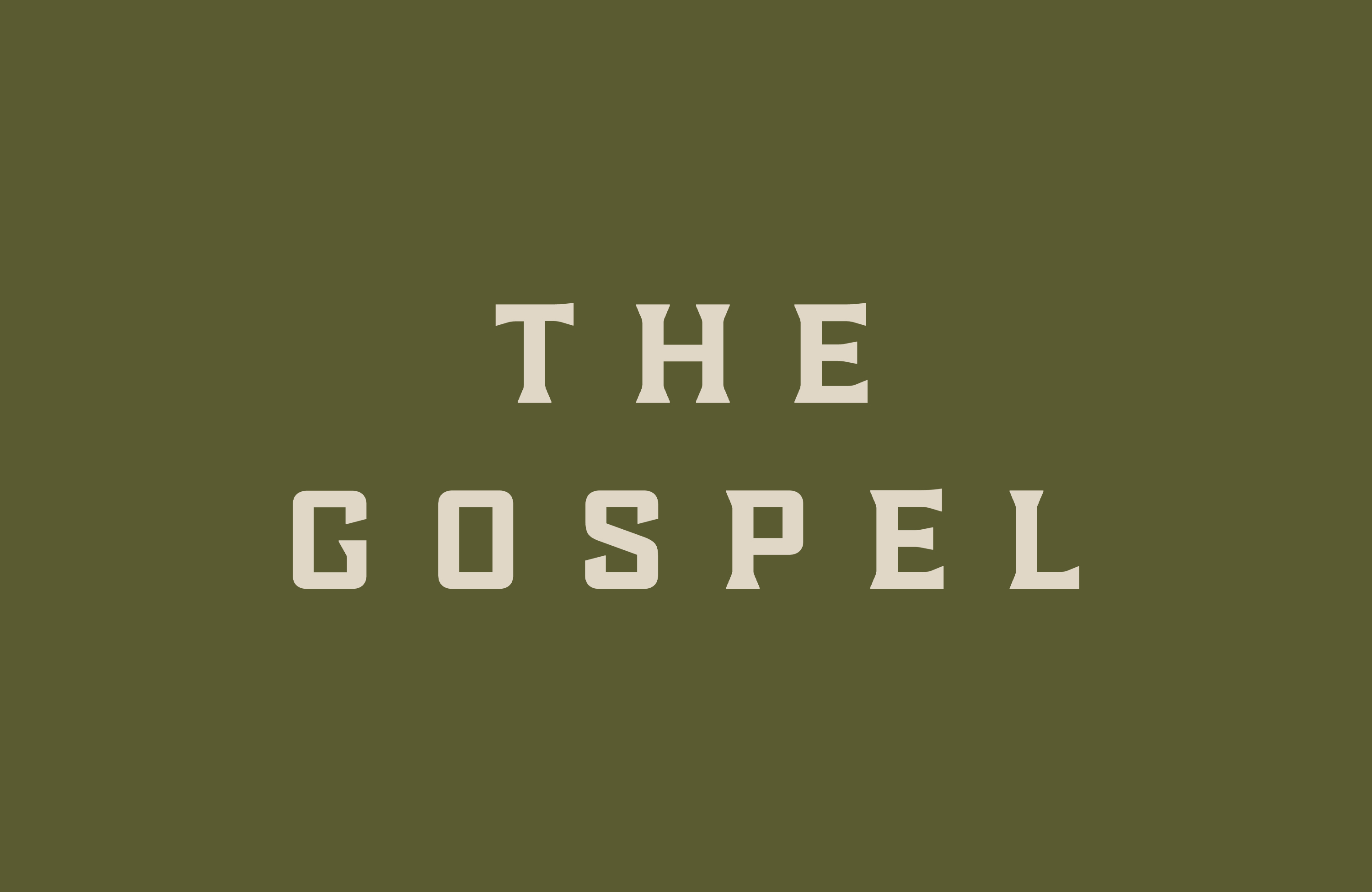 THE GOSPEL image 1