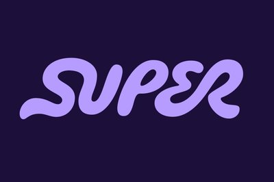 SuperChill Wordmark Logo Design